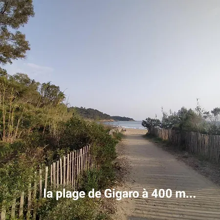 Gigaro: Petit Mas Terrasse Vue *